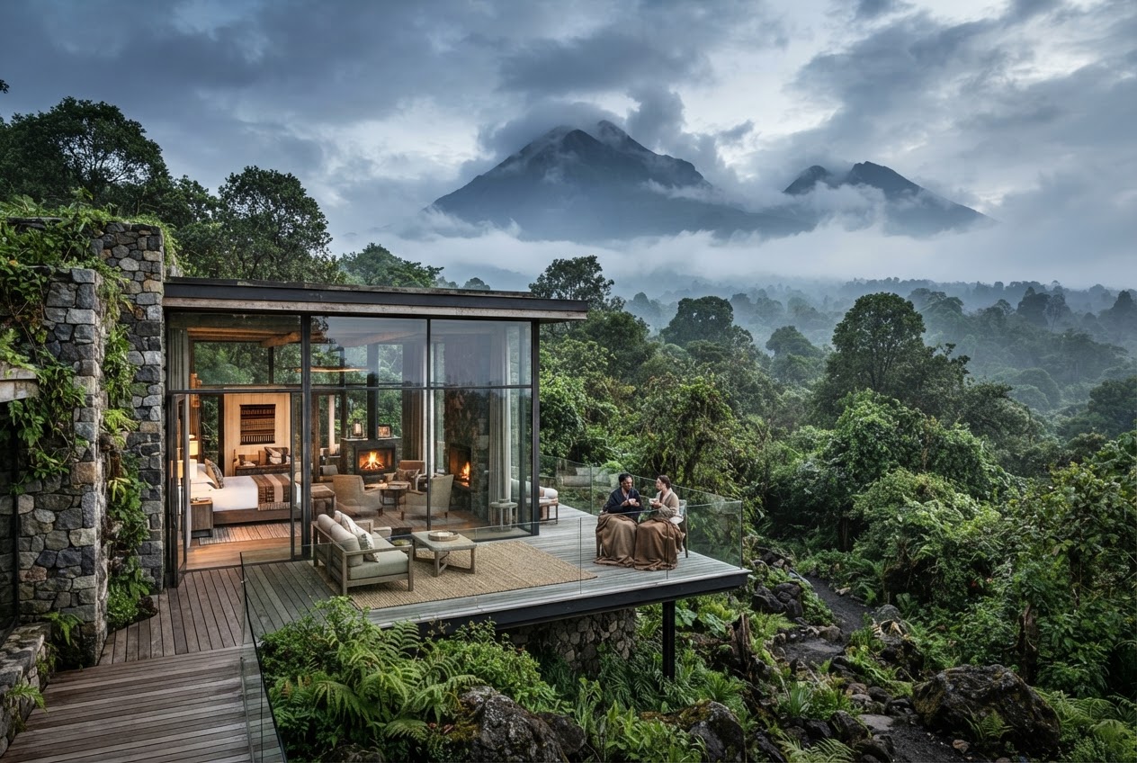 Illustrative Rwanda Gorillas & Kenya honeymoon scenery
