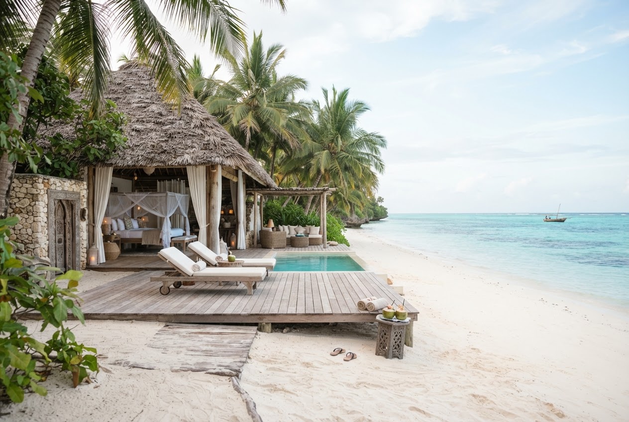 Illustrative Tanzania Safari & Mnemba Island honeymoon scenery